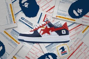 27.5cm A BATHING APE [ BAPE X USPS ]BAPE STA BAPESTA