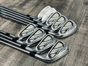 MIZUNO ミズノ アイアン 4-9,P.S.G 9本セット JPX800 XD シャフト BASSARA 315ct LITE 三菱レーヨン ゴルフクラブ / 55059