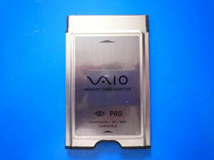 *.SONY VAIO MEMORY CARD ADAPTER VGP-MCA10 *IF-E01