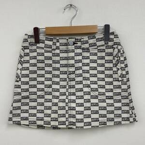 90s HYSTERIC GLAMOUR Logo total pattern checker tight miniskirt S size Hysteric Glamour VINTAGE Y2K the first period archive 3090189