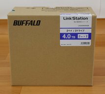 ◆未開封品◆ BUFFALO LS220DN0402B Link Station for SOHOシリーズ　外付ハードディスク 2ベイ/2ドライブ 4.0TB(2TB×2) (2745232)_画像1