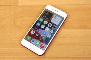 △ジャンク品△ iPhone7 128GB RED MPRX2J/A Apple/docomo 判定○ SIMロック 簡易チェック リセット済 iOS15.6 トレーなし 傷み (2745152)