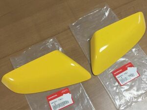 * new goods unused HONDA S660 for door mirror Skull cap side mirror cover yellow / yellow color LH&RH left right set Honda original part 