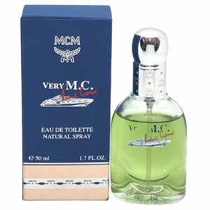 USED MCM エムシーエム VERY M.C.ヴェリー エム シー フレグランス 残量 138g EAU DE TOILETTE EDT 50ml スプレー 香水 男性 メンズ 箱付