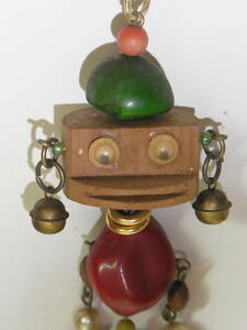 ★1960年代(土人のカーマスコット人形)自動車アクセサリー こけし レトロ 古い 昔 クロンボ お土産 郷土玩具 珍品 