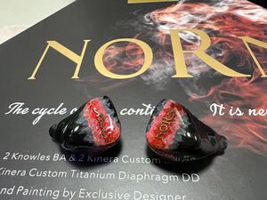 Kinera Imperial Norn 4BA+1DD 5ドライバハイブリッドIEM