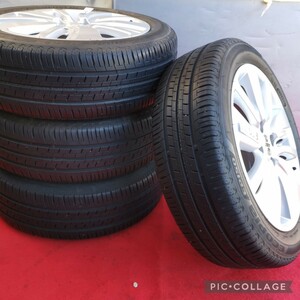 スズキ スイフト純正 16インチ 6.0 +45 4H100 中古 + BS EP150 185/55R16 17年製造 中古 4本セット スイフト スプラッシュ 等に