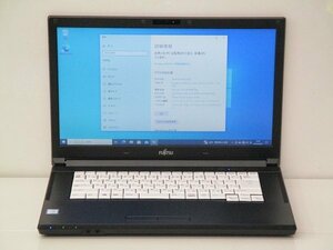 △富士通 LIFEBOOK A577/T FMVA29005 Core i3 7130U 2.7Ghz 8GB 256GB(SSD) 15.6インチ HD (1366×768) Windows10 Pro 64bit