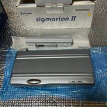 NTT DoCoMo/ドコモ　sigmarion Ⅱ/シグマリオン2 ポリッシュブルー　美品　未チェックのジャンク扱い　ゼロハリバートン　未使用パーツ有_画像2