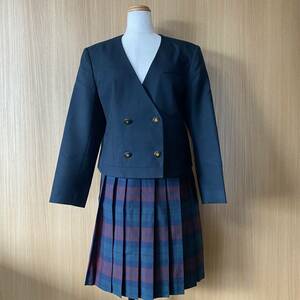 【コスプレ衣装】　（SE808)　中学校　高等学校　ブレザースカートセット　中学生　高校生　制服　学生服　女子高生　JK JC