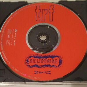 ＣＤ　 trf　の　「ビリオネア～ボーイ・ミーツ・ガール」　★鄭7