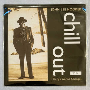 ■1995年 UK盤 オリジナル 新品シールド JOHN LEE HOOKER - Chill Out (Things Gonna Change) 7”EP Numbered POB 10 Pointblank / Virgin