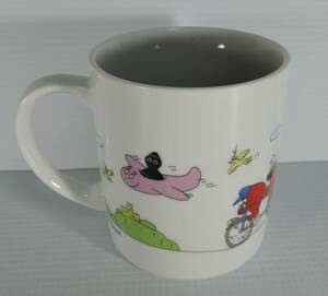 *Z38# 100 10 four Bank Barbapapa mug vehicle #1995 unused 