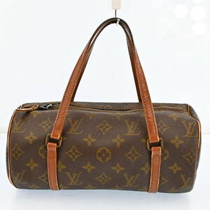 Louis Vuitton　ルイヴィトン　モノグラム　旧型パピヨン26　ハンドバッグ　筒形　ドラムバッグ　R2423CA510　ジャンク