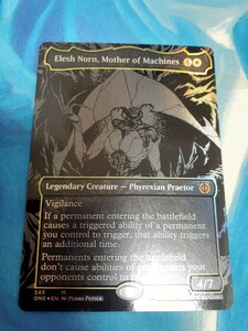 mtg 　機械の母、エリシュ・ノーン　英語　オイルスリック　foil　数量2