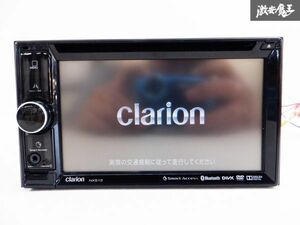 保証付 clarion クラリオン メモリーナビ NX513 Bluetooth BTオーディオ DVD再生 CD再生 ワンセグ カーナビ 即納 棚C5