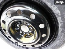 マツダ純正 OP オプション LY3P MPV 17インチ 4T 5穴 5H PCD114.3 T155/80R18 100M テンパー スペアタイヤ 応急タイヤ_画像4