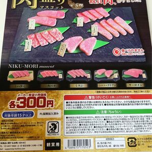 ガチャ 肉盛り 全5種