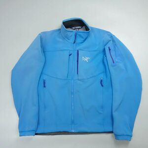 00s Y2K ARC’TERYX アークテリクス ガンマMXフーディ ソフトシェルジャケット S ライトブルー メンズ