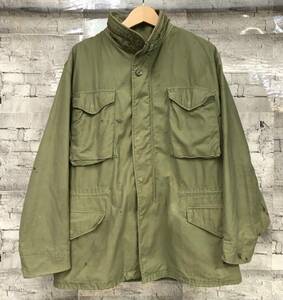 70s US ARMY M-65 FIELD JACKET アメリカ軍 M65 ミリタリージャケット 8415-782-2939 MEDIUM REGULAR カーキ