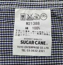 SUGAR CANE シュガーケーン 東洋エンタープライズ 長袖シャツ メンズ サイズM チェック柄 綿100％_画像4