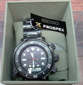 SEIKOセイコー／1982 /プロスペックス/ハイブリッドダイバーズウオッチ/ H855-00C0/40周年限定モデル腕 時計/箱・説明書有り /未使用品