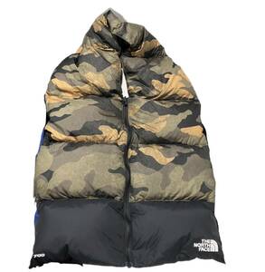 THE NORTH FACE ヌプシダウンマフラー NF0A3FMI カモフラ柄 ザ ノースフェイス 店舗受取可