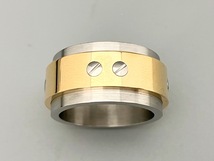 Cartier／＃19／サントス100／21.4g／K18 ／ステンレス／ブランドアクセサリー 店舗受取可_画像2