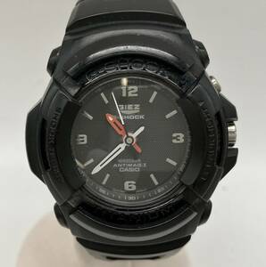 [ Junk ] CASIO G-SHOCK GIEZ Casio G shock ji-z quartz men's wristwatch GS-500 titanium immovable watch stem defect 