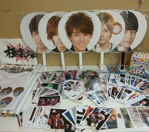 ジャニーズグッズまとめ 大量 ジャニーズWEST Hey!Say!JUMP NEWS 団扇 公式生写真 Tシャツ ポスター