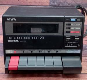 ジャンク AIWA アイワ/ DATE RECORDER データ レコーダー /DR-20 /日本製 / 本体のみ /ジャンク品の為動作未確認 / 返品不可