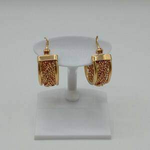  earrings hoop K18 4.5g gold yellow gold 