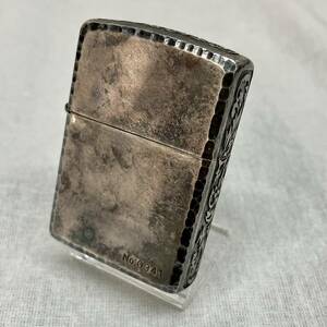 ZIPPO 3面アラベスク　コーナーリューター　アーマー　シリアルNo.0941 2005年製　ジッポー　彫刻　　　　　たばこ　煙草　喫煙