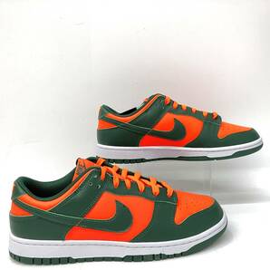Nike Dunk Low Retro Gorge Green and Total Orange ナイキ ダンク ロー レトロ ゴージグリーン DD1391-300 サイズ28.5cmの画像2