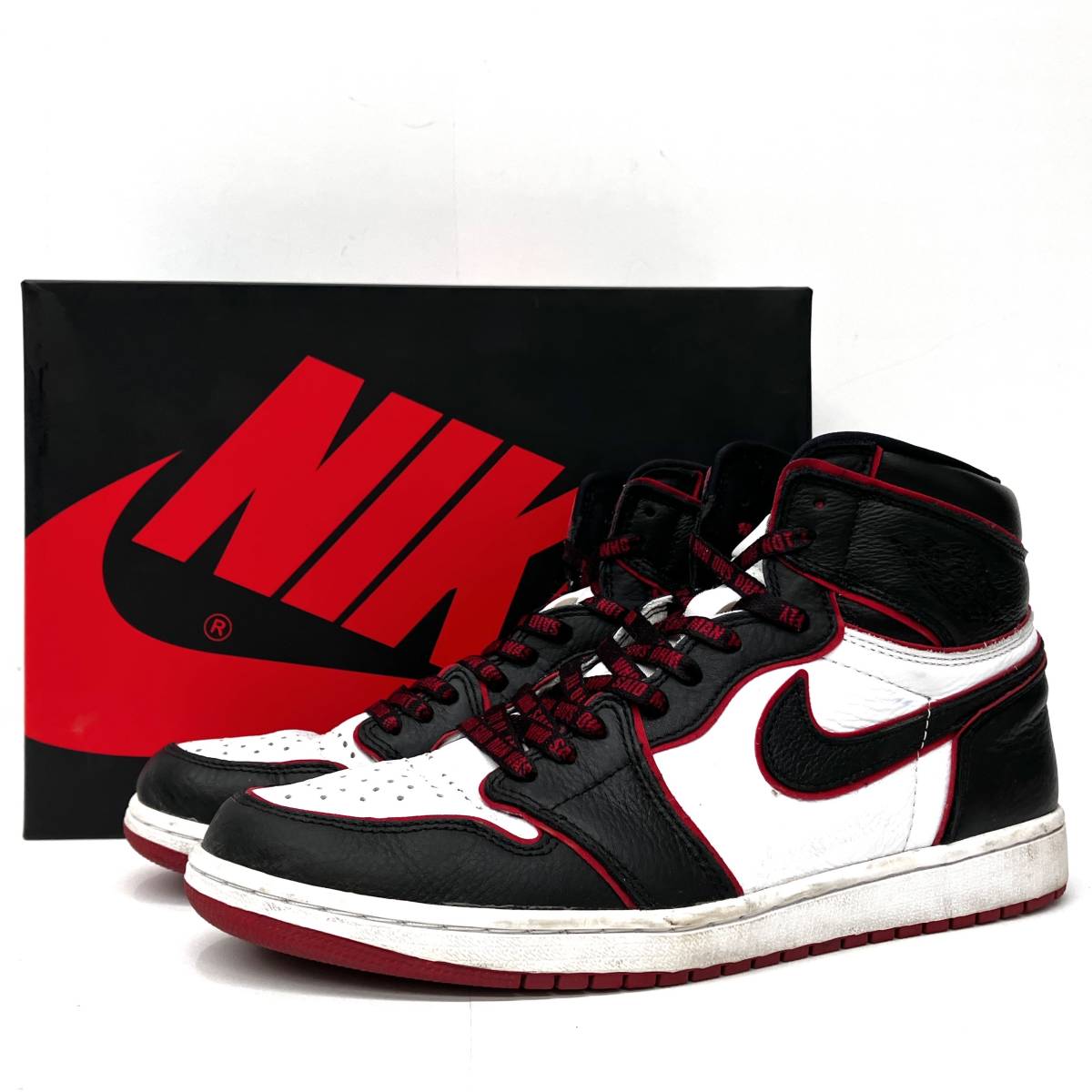 年最新ヤフオク! NIKE ナイキ エアジョーダン1 レトロハイの