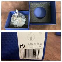 Swarovski スワロフスキー Christmas Ball Ornament クリスマスボール オーナメント2013年度限定品 [5004498] オーストリア製_画像8