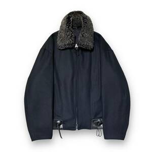 22aw Yohji Yamamoto POUR HOMME 6・1 THE MEN 復刻 スタッフジャケット 西武限定 ザ・メン サイズ4 ブラック ヨウジヤマモトプールオム