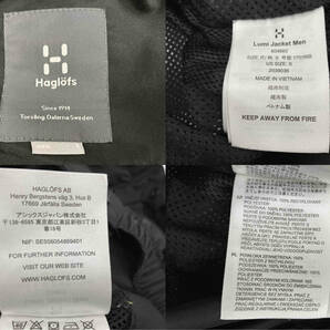 Haglofs ホグロフス Lumi Jacket ルミ ジャケット マウンテンパーカー マウンテンジャケット アウトドア ブラック 604660 サイズSの画像7