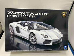 プラモデル アオシマ ランボルギーニ アヴェンタドール LP700-4 ロードスター 1/24 スーパーカーシリーズ No.12