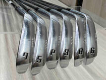 ゴルフクラブ　アイアンセット　BRIDGESTONE TOUR STAGE X-BLADE 705 TYPE M flex S200 5,6,7,8,9,P 6本セット 男性右利き用_画像3