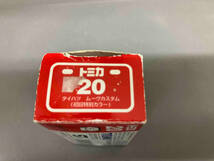 トミカ No.20 ダイハツ ムーヴカスタム 初回特別カラー 赤箱 ロゴ青字 中国製 トミー_画像3