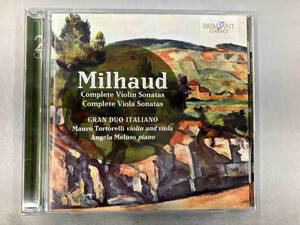 D.MILHAUD CD 【輸入盤】COMPLETE VIOLIN & VIOLA SONATAS