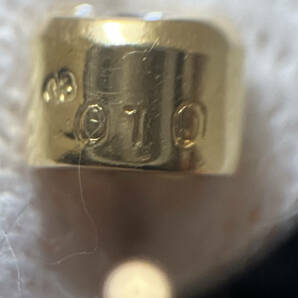 【即決】K18 総重量2.0g ダイヤ0.1ct 約21.5cm 18金 ゴールド 750 アクセサリー レディース メンズの画像6