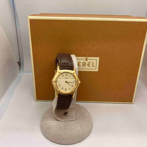 EBEL エベル クラッシュウェーブ 1911 888901 K18無垢 ベルト非純正 箱付き クォーツ 腕時計の画像8
