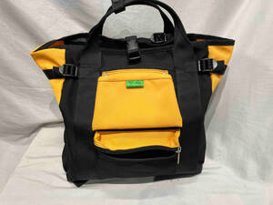 PORTER YOSHIDA UNION RUCKSACK Black Yellow Backpack Made in Japan ポーター ユニオン ブラック イエロー