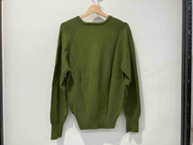 Alan Paine アランペイン 70s Vネック セーター ニット イングランド製 England グリーン 緑 ウール 毛 ヴィンテージ vintage 70年代_画像2