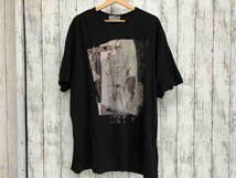 YOHJI YAMAMOTO pour homme／HZ-T88-993 半袖Tシャツ Lサイズ 日本製 自画像 モード ヨウジヤマモト_画像1