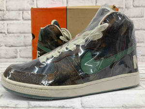 【箱付き】NIKE ナイキ TERMINATOR HIGH PREMIUM NORI-DARK BROWN-NET 307893 031 ターミネーター ハイ プレミアム ブラウン 27.5cm