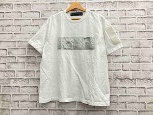 MOUNT RECON TAILOR マウトリーコンテイラー Laser Cut PLUS Multicam T-shirts レザーカット パッチ 半袖Tシャツ サイズ46 ホワイト系