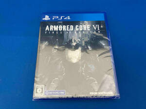 美品　未開封品 PS4 ARMORED CORE FIRES OF RUBICON